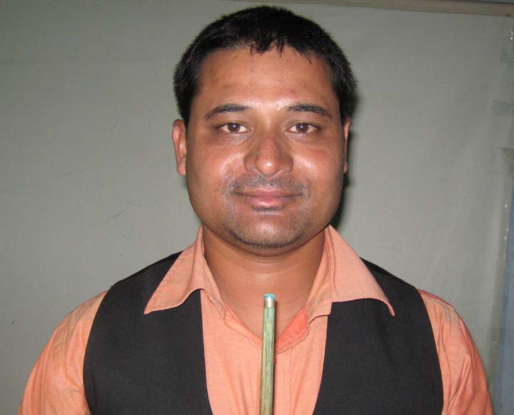 Satyadeep Das at Cuesport Academy, Bhubaneswar on July 11, 2010.