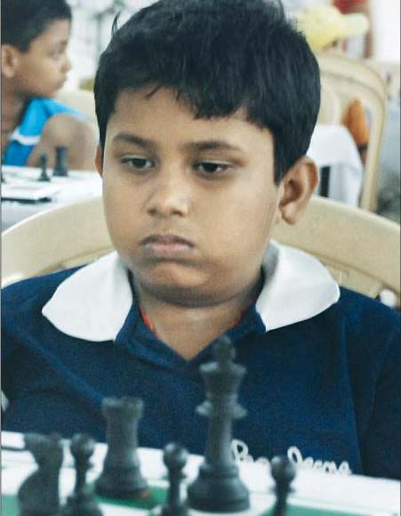 File photo of Orissa chess player Subhasish Barik