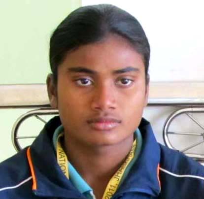 File photo Odisha woman athlete Purnima Hembram