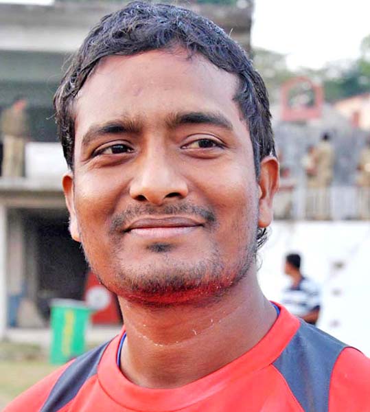 File photo Odisha cricketer Niranjan Behera