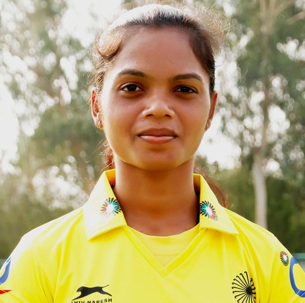 Woman hockey international Anupa Barla in Patiala on June 28, 2014.