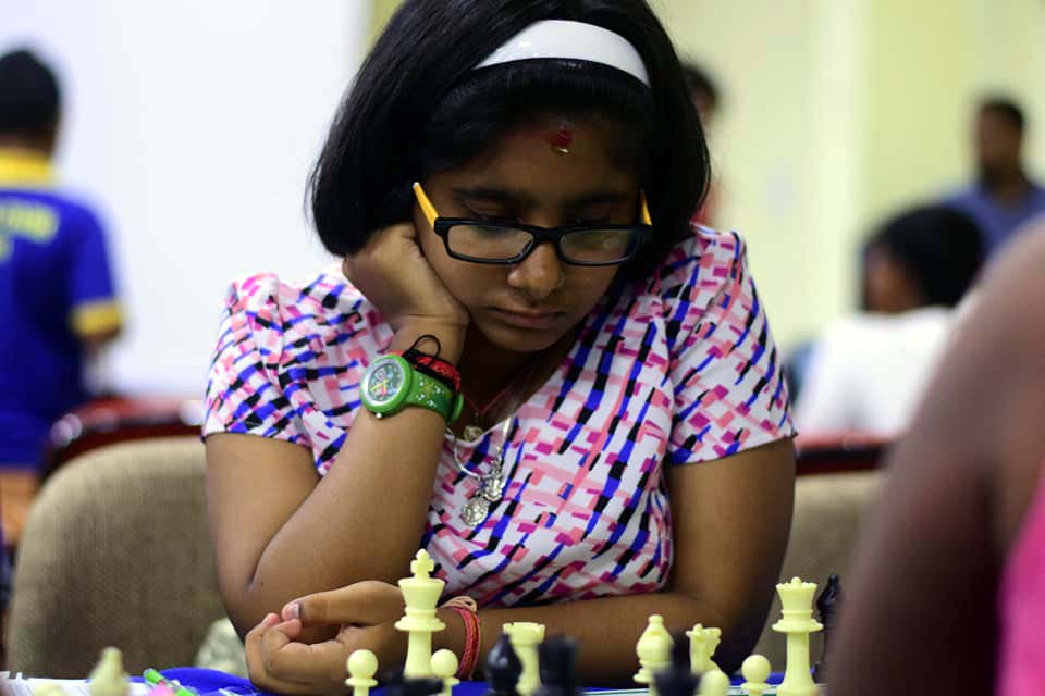 File photo of Odisha chess player P Sairupa