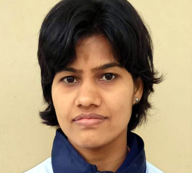 File picture of Odisha woman para-fencer Malti Panaure in Karnal, Haryana on 27 March, 2021.