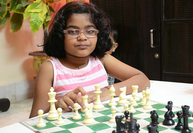 Undated file picture of Odisha chess international Yashita Rout.