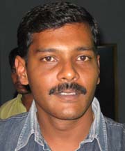 <b>Satyajyoti Mohanty </b> in Bhubaneswar on April 26, 2009.