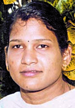 File photo of Orissa woman  weightlifter<b> Prasmita Mangaraj.