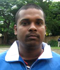 Orissa Table tennis player <b>D Debadutta Mohanty</b> in Bhubaneswar on <b>October 3, 2009</b>