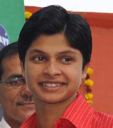 File photo of Orissa woman athlete Srabani Nanda.