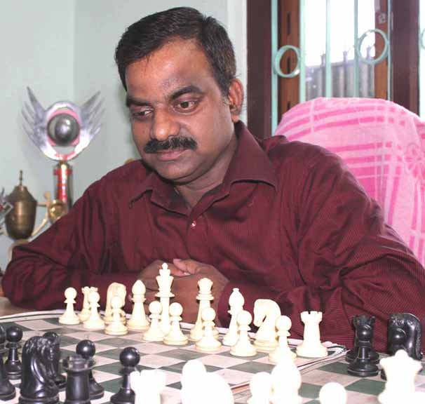 File photo of Odisha chess player-turned-coach Satya Ranjan Patnaik