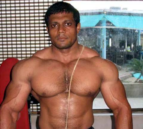 File photo of Odisha bodybuilder Anil Gochhikar