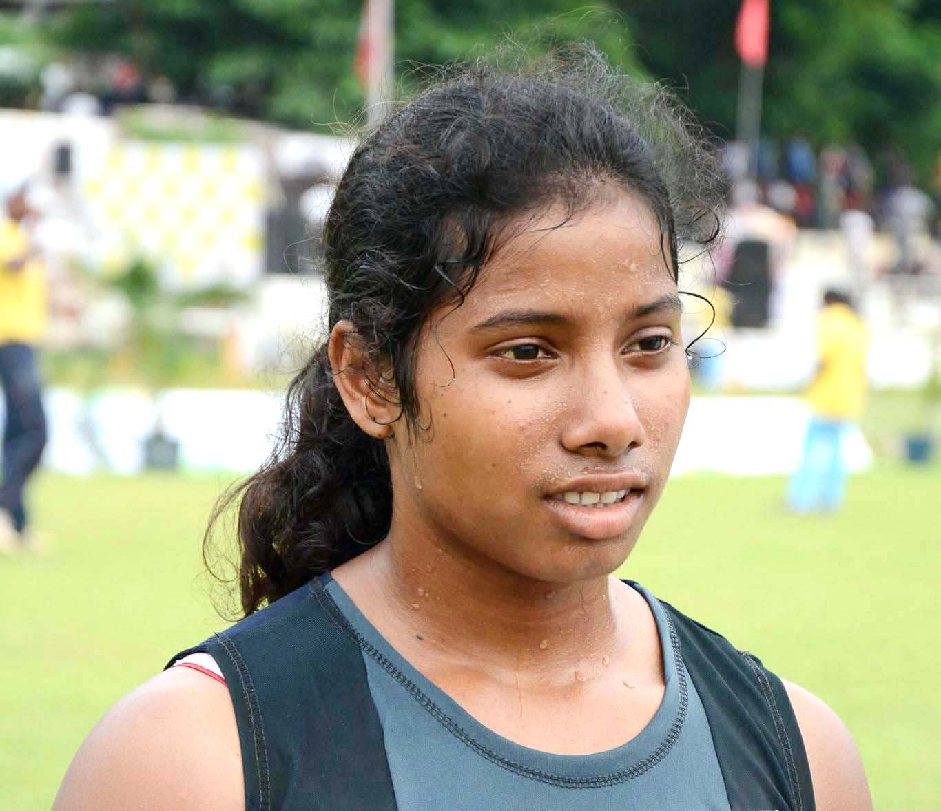 Undated file photo of Odisha woman long jumper Manisha Merel.
