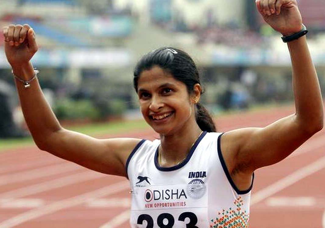 Undated image of Odisha athletics Olympian Srabani Nanda.