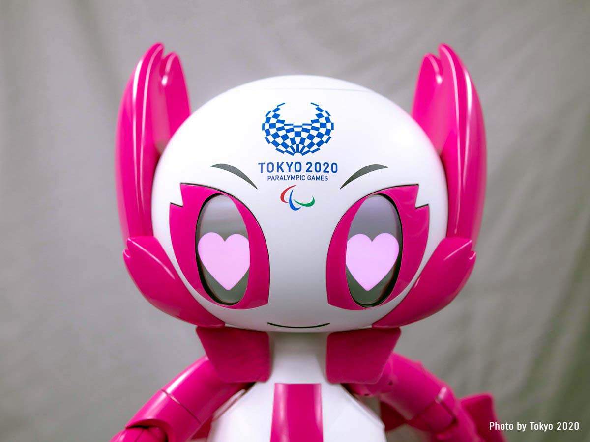 Someity, the official mascot of Tokyo 2020 Summer Paralympics.