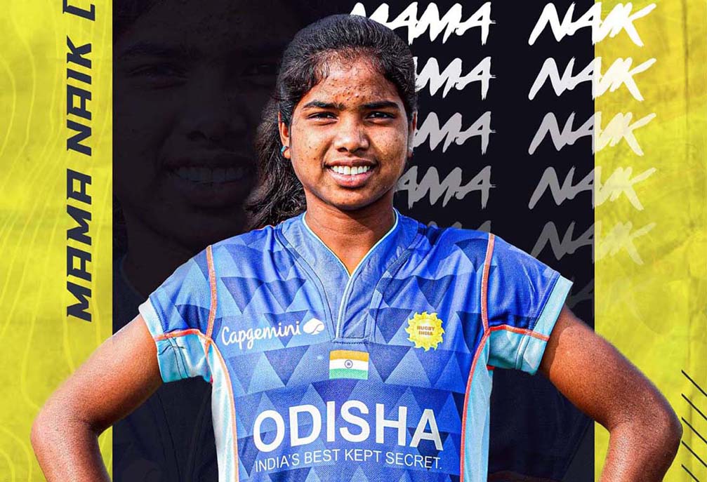File photo Odisha woman rugby international Mama Naik