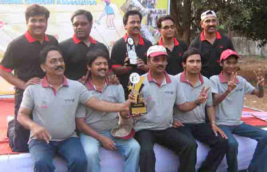 Members of champion Orissa-A and runner-up Orissa-B teams at the National Gateball Championship in Bhubaneswar on Jan 25, 2009.