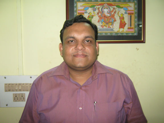 Chess player<b> Vivek Tibarewal</b> at Cuttack on 28th April, 2009.