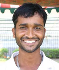 File photo of Orissa cricketer<b> Sanjay Satpathy.