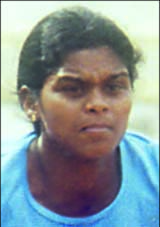 File photo of Orissa woman athlete<b> Sahebani Oram.