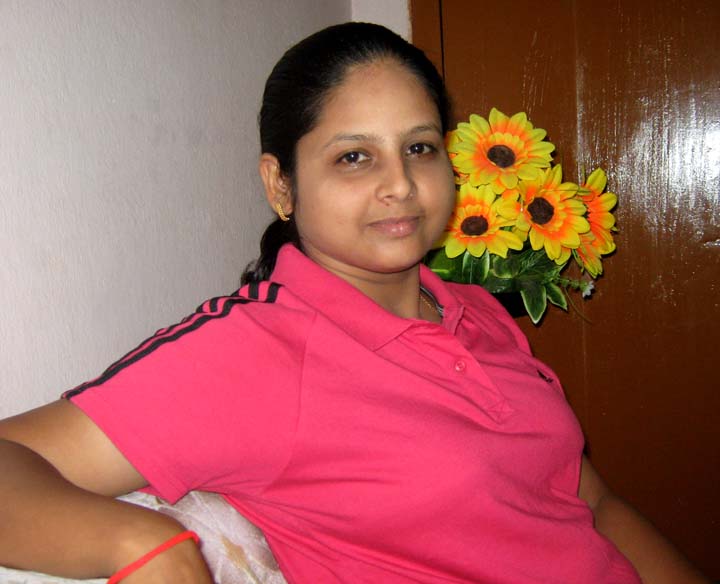 Orissa woman shuttler <b>Gayatri Mishra </b>in Bhubaneswar on <b>Sept 12, 2009.